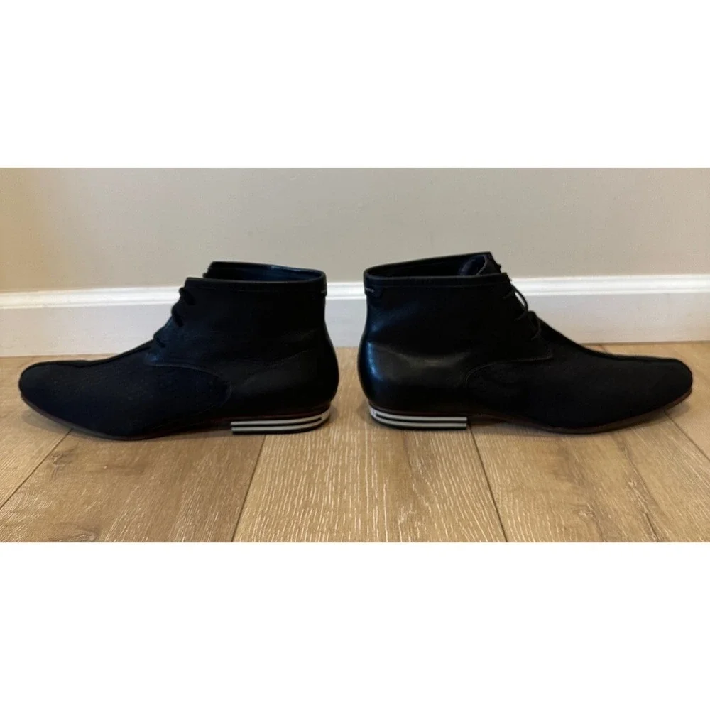RARE Adidas x Yohji Yamamoto Y3 Desert Boot Sz 13‎ Leather AdiPRENE Black G45536